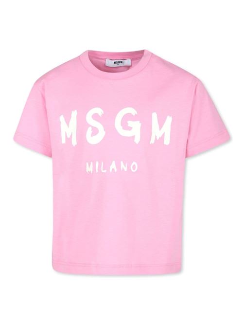 T-shirt bambina maniche corte MSGM KIDS | F4MSJUTH290042